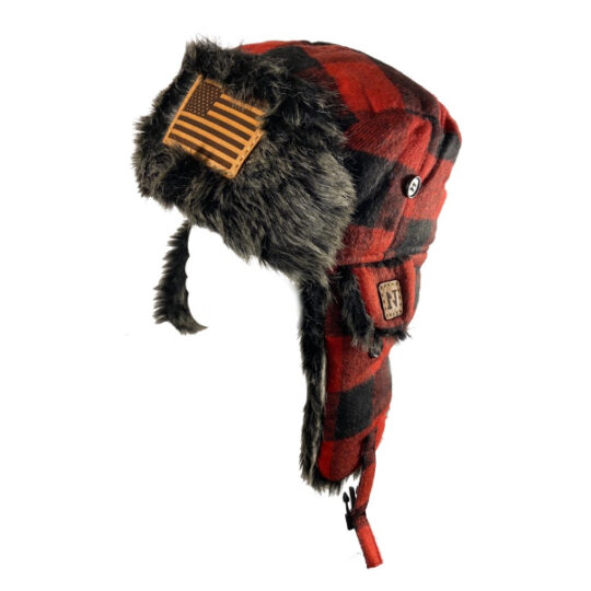 美国国旗猎人格子帽2