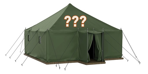 军用露营帐篷